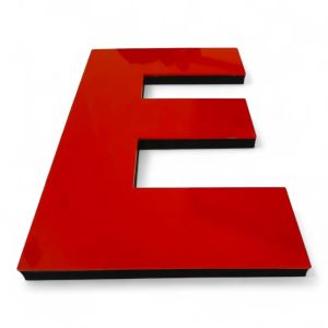 huruf timbul akrilik tinggi 20 cm tebal 12 mm huruh timbul akrilil lapis spon