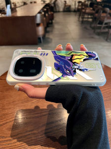 Future Soldier EVA Initial Machine High-End Silver NEO Silicone Case for IQOO15 Full Cover Soft Protective Shell Anti-Fall for Men And Women