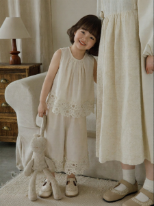 YOEHYAUL | Áo Blouse Búp Bê Mỏng Thoáng Khí