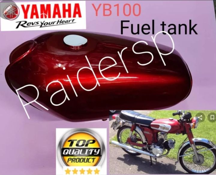 Yamaha YB100 Fuel Tank assy (Red) | Lazada