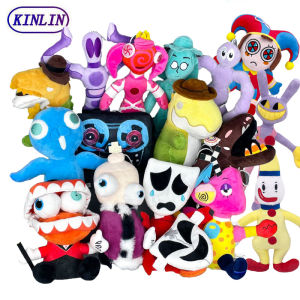 The Amazing Digital Circus Plush Toy: POMNI JAX Caine Ragatha & Kinger Zooble Plushies