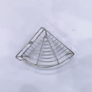 Kệ góc 1 tầng inox 304 VINA KG 1204 size 20x20cm