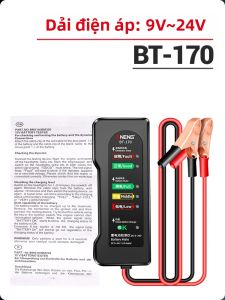 ANENG | Máy Kiểm Tra Ắc Quy Ô Tô ANENG BT170/171/172 Phát Hiện Điện Áp Axit Chì 12V Với Bảo Vệ Kết Nối Ngược Cho Xe