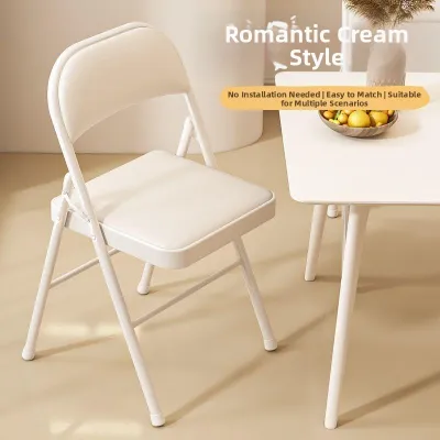 ZHENTAIYUAN | Comfortable Long-sitting Study Folding Backrest Chair