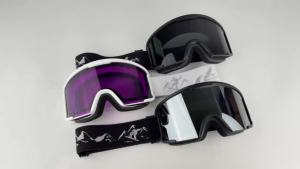 Professional Anti-UV Ski Goggles Outdoor Wind Sand Resistant HD Anti-Fog Eyewear for Skiing Cycling Motorcycle Sports