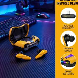 ONIKUMA | ONIKUMA TX616 Wireless Gaming Earbuds Bluetooth 5.4 Dual Mic ENC Low Latency Compatible PS5 PS4 Steam Deck PC Mobile Audio