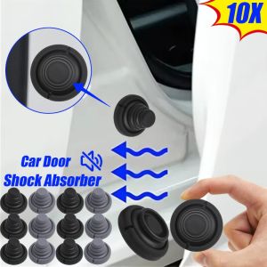 10PCS 2025 New Car Door Shock Absorber Cushion Gasket Universal Car Trunk Soundproofing Pad Anti Collision Buffer Rubber Pad Thickened Car Door Protection Patch Car Accessories