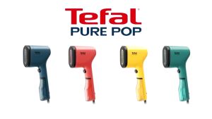 Tefal Pure Pop Handheld Garment Steamer DT2024 (Teal Green)/DT2026 (Sunshine Yellow)/ DT2022 (Coral Red)