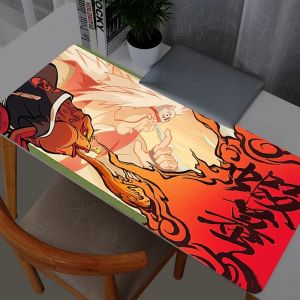 Bandai | Japan Naruto Mouse Pad Anime Gaming Accessories Varmilo Keyboard Mouse Pads Desk Mat Gabinete Gamer Carpet Mousepad Mouse Mats