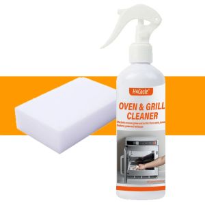 Oven Grill Cleaner Kitchen Cleaner Cooktop Degreaser Deodorizer Grease Stain Remover for GrillsMicrowaves Tile Kitchen Cleaning