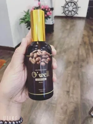 Chai xịt tinh dầu cafe moka - túi cafe treo xe
