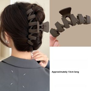Large Size Shark Hair Clip Womens Summer Fashion Accessory Back of Head Stylish Hair Gripper Quantity Multi Clamp Hair Ornament