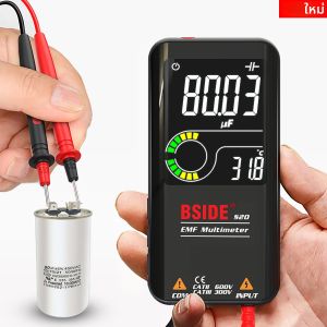 BSIDE มัลติมิเตอร์แบบดิจิตอล S10 S11 S20 Profesional multimetro สมาร์ท DC AC แรงดันไฟฟ้าตัวเก็บประจุโอห์มไดโอด NCV Hz EMF เครื่องทดสอบเครื่องตรวจจับ