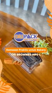 MIKA BROWNIES LARGE MIKA BROWNIS ORI BR-L MIKA SUSHI MIKA COKLAT FOOD GRADE 10 PCS