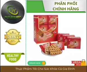 COMBO 5 HỘP - Bánh Lưới Vừng G1 Đức Hạnh Hộp 360g