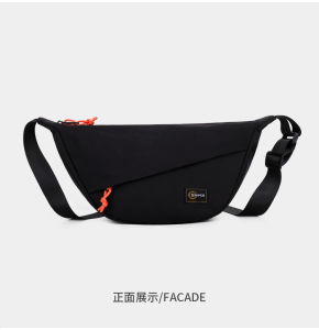 LAZ030) [SCENTED W PERFUME] High Quality Waterproof SNIPER Half Moon Sling bag Chest Bag Crossbody bag with Waterproof Zip