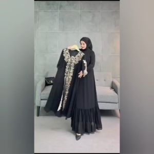 HutamaShop - Set Outer gamis abaya terbaru 2025 KAMEELAabaya turkiterkinitermewah dan terlaris