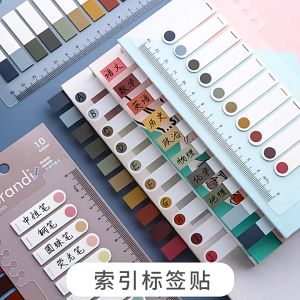 (200 Lembar) Sticky Notes Sticker Indeks Label Tempel Sekolah Kantor SN8004