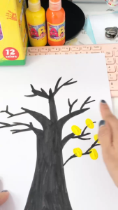 Cat Anak Fun Finger Paint 60ml 12 Colors non toxic Washable cat posterLukis Anak/ Painting/ Menggambar/DIY graffiti