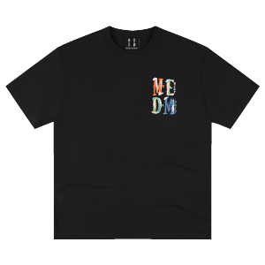 MEDM | Embroidered Logo Loose T-Shirt Short Sleeve