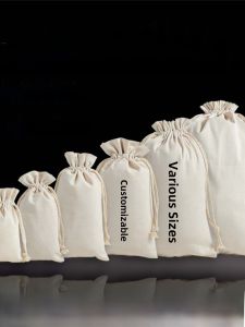 Canvas Sample Bag Rice Pouch Soil Sand Sampling Bag Shopping Bag Eco Bag Foldable Storage Organizer for Commercial Use