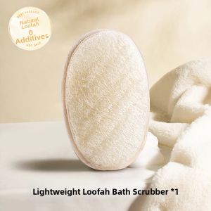 IMLUCKY | Natural Luffa Loofah Washing Cloth Pain-Free Bathing Accessory
