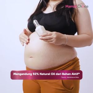 Stretch Mark Serum Mamas Choice - Bantu Menyamarkan Stretch Mark | Melembapkan & Mencerahkan Kulit