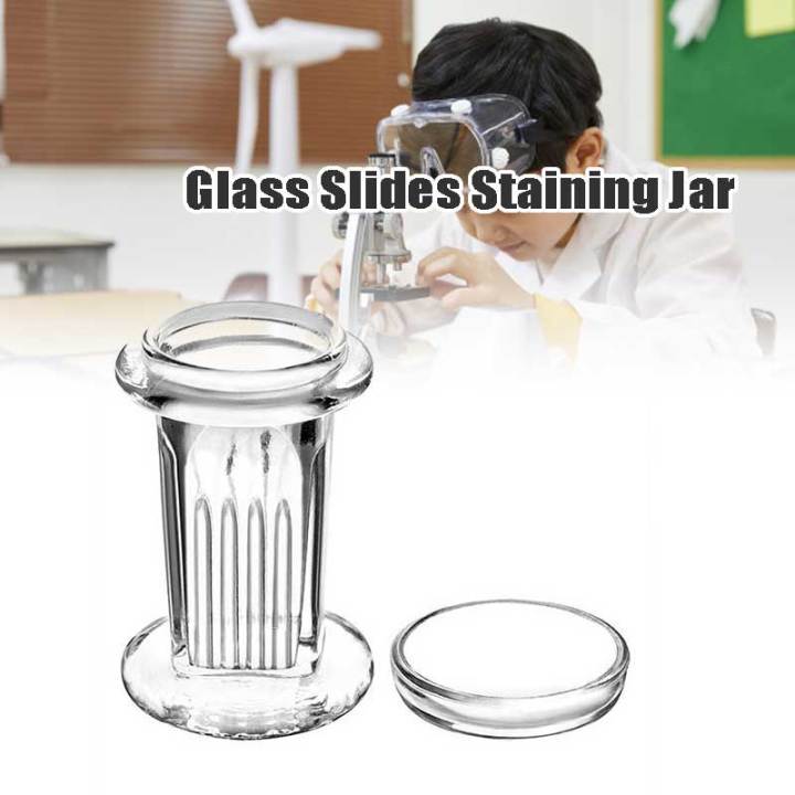 Coplin Staining Slide Jar Staining Slide Container Jar 5's