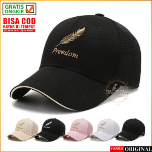 TOPI DISTRO FREEDOM BASEBALL CAP IMPORT POLOS BAHAN TEBAL HIGH QUALITY KOREA FASHION TRT