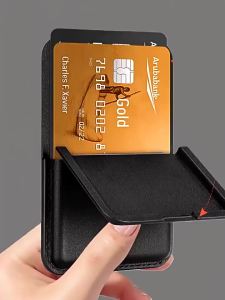 For MagSafe Wallet For iPhone 17/16/15/14/13/12 Pixel 10 Series Hard PC Magnetic Credit Card Slot Holder for Back of Phone Case