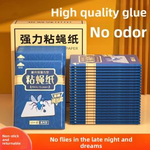 MONLEYTA | Powerful Fly Trap Sticky Fly Paper Mosquito Killer Attraction Board Home Use Easy To Use Effective Fly And Mosquito Catcher