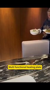 Household Electric Warming Tray Food Adjustable Temperature Warm Plate Fast Heating Food Warm