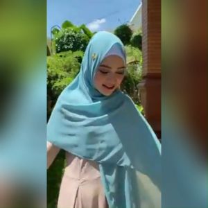 Baru Lina Livia Hijab Pashmina Tali Kerudung Pasmina Tali Baby Doll Premium