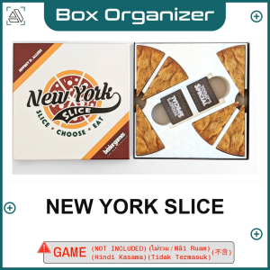 New York Slice Board Game Box Organizer Insert