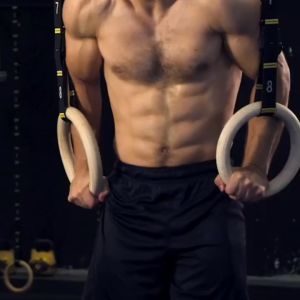 Vòng Treo Xà Bảo Hành 12 Tháng Vòng Tập Gymnastic Rings Dây Có Vạch Đo Khóa Cài Chắc Chắn Cleacco VTX2 MVP Sport