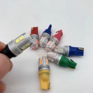 LED [T10] [10 Chip Led SMD] [siêu sáng] [7 màu] [01 bóng] dành cho ô tô xe máy