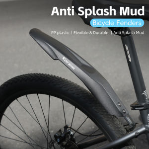 WEST BIKING Mountain Bike Fender Widen Anti Splash Bicycle Mudguard For 20-24 Inch MTB Front Rear Fenders Set Bike Accessories