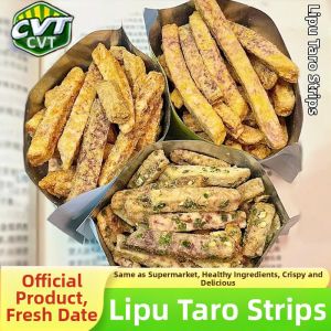 CVT | Egg Yolk Scallion Crab Flavor Lipyu Strips 75g