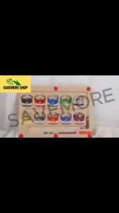 SAVEMORE 1pcs Early Education Toy Magnetic Color Sorting Board and Number Maze Magnetic toy Learning Counting Toddler Puzzle Board