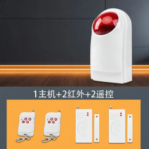 Boleesch | Anti-theft Intrusion Alert Sound and Light Infrared Alarm