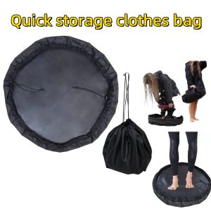 Swim Carry Pack Pouch Drawstring Bag Wetsuit Storage Bag Beach Wetsuit Changing Mat for Surfers Diving Waterproof Dry Bag