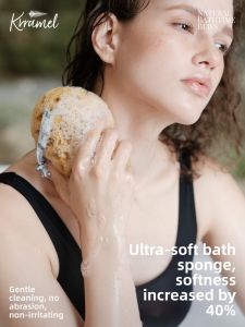 KRRAMEL | Rich Foam Exquisite Durable Bath Sponge Super Soft
