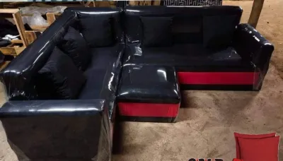 Lshape sofa set