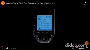 Godox FT433 TTL Wireless Flash Trigger FT433C Canon FT433S Sony And FT433N Nikon