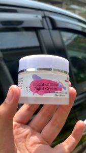 BRIGHT AND GLOW NIGHT CREAM LAYNA SKINCARE