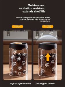 Myonly | Airtight Vacuum Storage Container Glass Food Grade