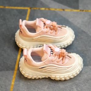 Giày Thể Thao Bé Trai Giày Thể Thao Bé Gái Giày Đế Độn Quai Rút Phong Cách Hàn Quốc sz 26-37