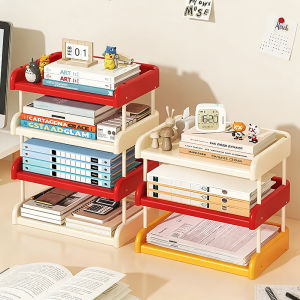 MEIZHUFU | Dopamine Aesthetic Document Organizer 2 layers