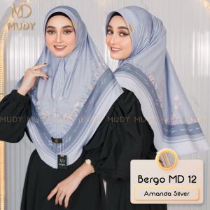 WDY-Mudy// jilbab instan Bergo sublim printing Standar AMANDA
