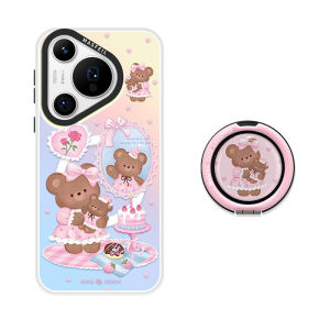 Asina | Magnetic Bracket Case Cute Luxury Full Enclosure